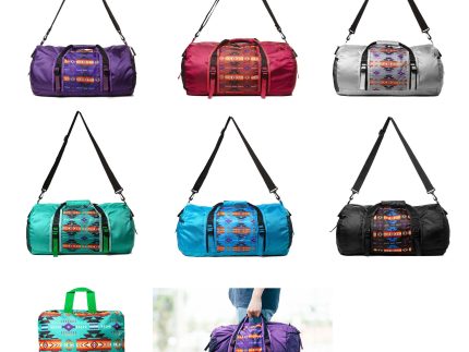 Nu Trendz Printed Collapsible Duffel Bag