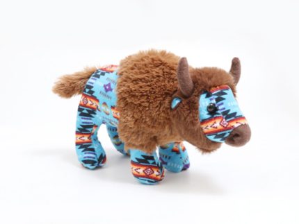 Nu Trendz- Buffalo Plush Toy 10" Multicolors