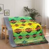 Anishinaabe Enchantment - Plush Reversible Baby Blanket - Image 3