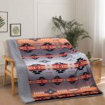 Anishinaabe Enchantment - Plush Reversible Baby Blanket - Image 4